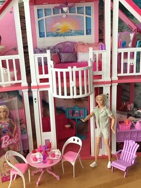Barbie Doll and Dollhouse
